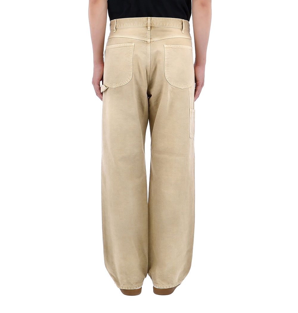 Auralee Organic Cotton Duck Pants LIGHT BEIGE 139180245 | eBay